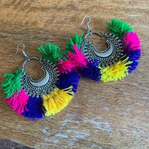 Multicolor earrings